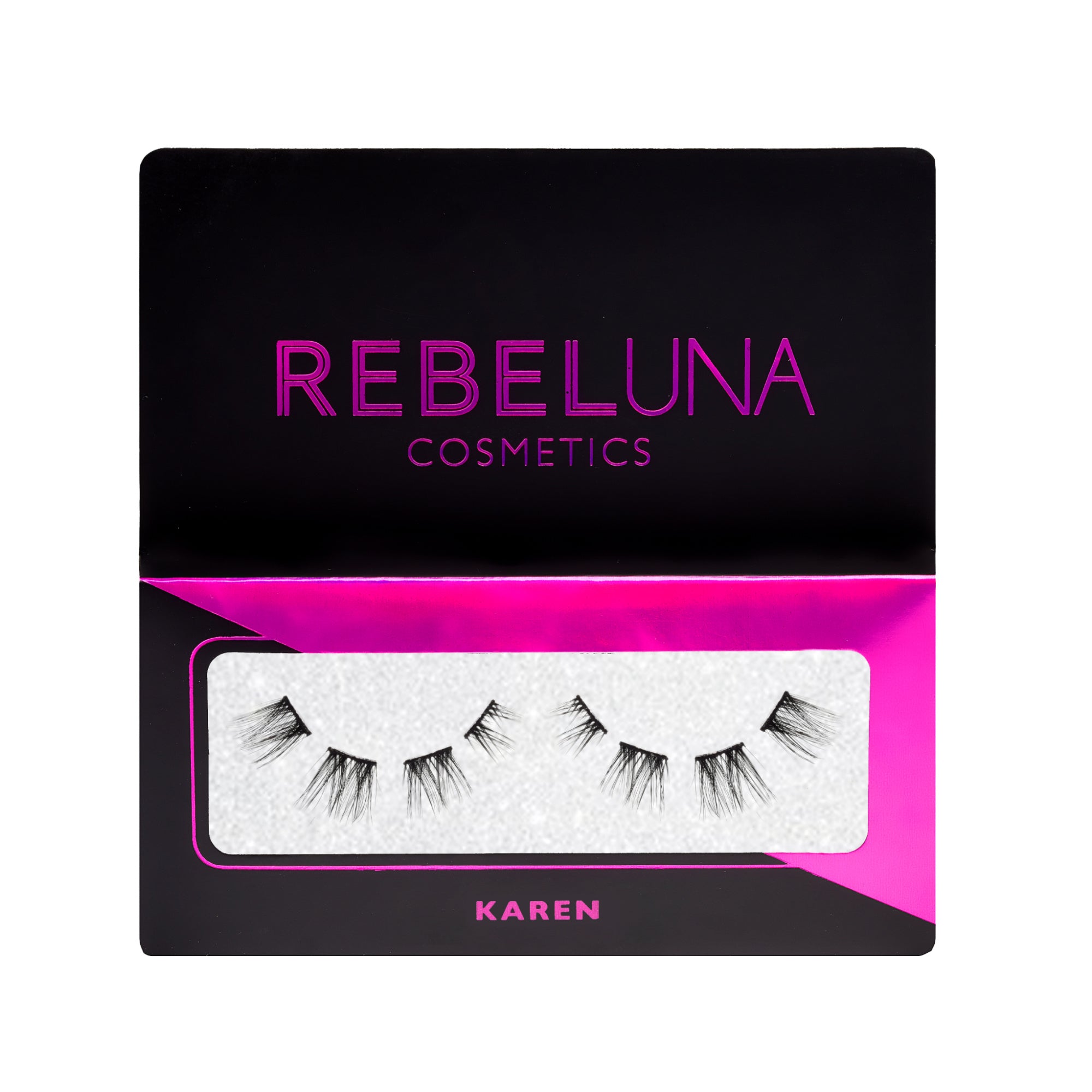 Rebeluna Cosmetics Luxury Cluster Lashes Style Karen